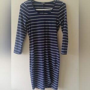 Express XS Striped Dress